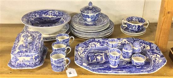 Collection of Italian Spode(-)